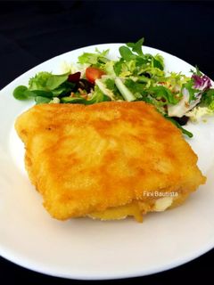 Una foto de Cachopo de merluza