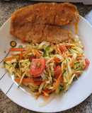 Ensalada de zapallo italiano