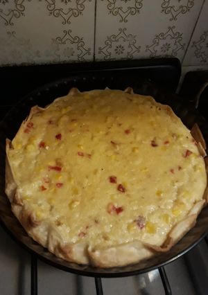 Una foto de Tarta de choclo