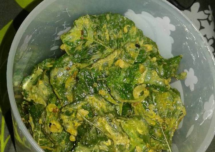 Peyek Bayam Crispy Endes Euy