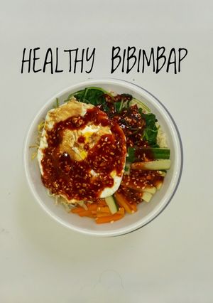 Foto resep Healthy Korean Bibimbap