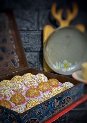صورة لوصفة حلاوة العيد (الحلاوة التمرية)