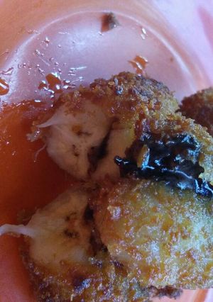 Foto resep Pisang Isi Cokelat Lumer