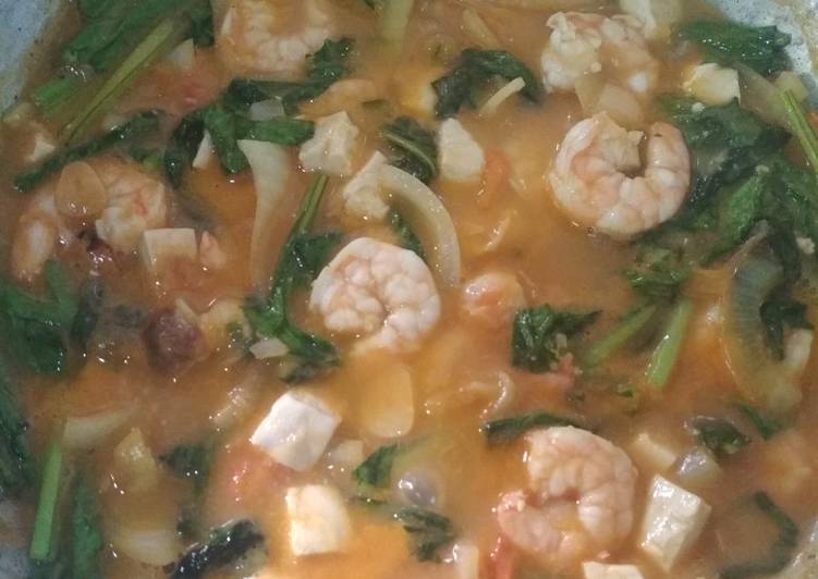 Resep Udang Sayur Asam Manis ala -ibukHana- Anti Gagal