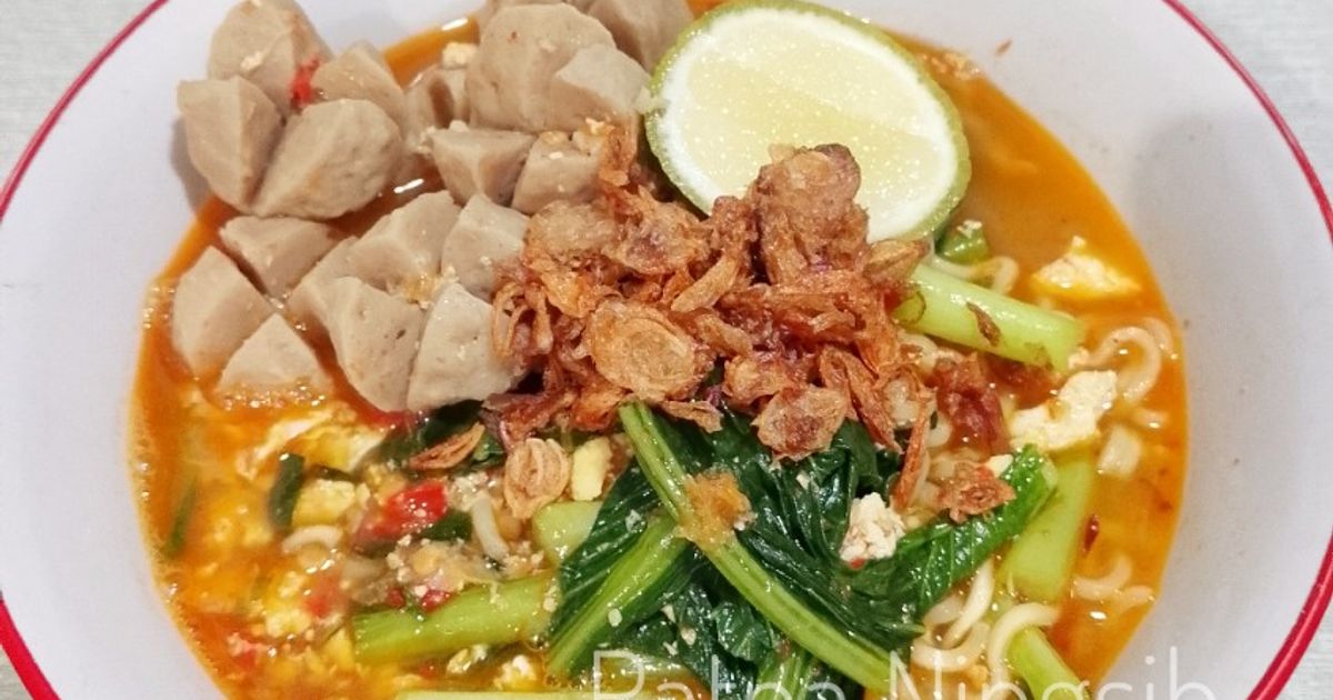 Mie Tek-Tek Kuah