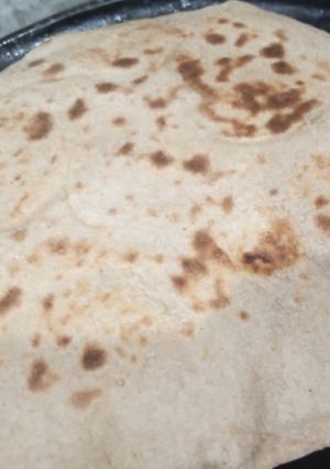 A picture of Chapati/Roti.