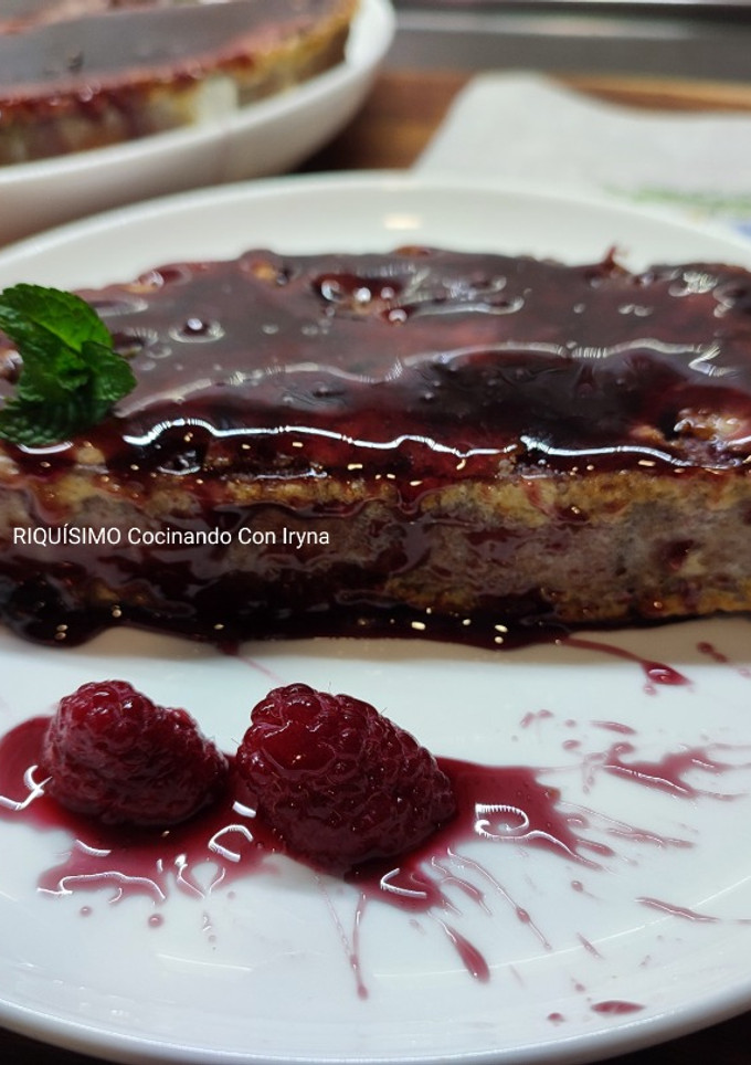 Una foto de Torrijas al vino tinto