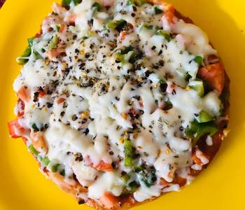 Without Fail Making Recipe Colourful pizza Savory Delicious