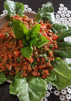 صورة لوصفة التبولة التركية
