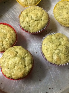 Una foto de Muffin de brócoli para bebé
