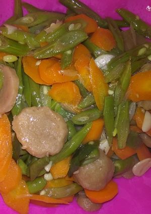 Foto resep Tumis buncis wortel bakso