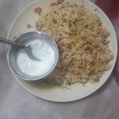Veg Pulao A picture of Veg Pulao.