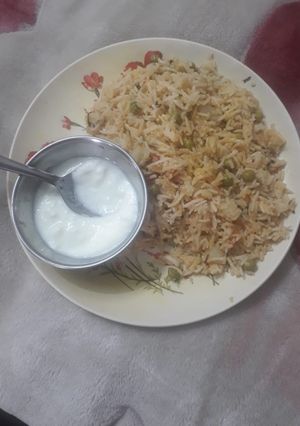 A picture of Veg Pulao.