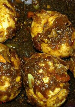 Foto resep Telur Bumbu kecap simple