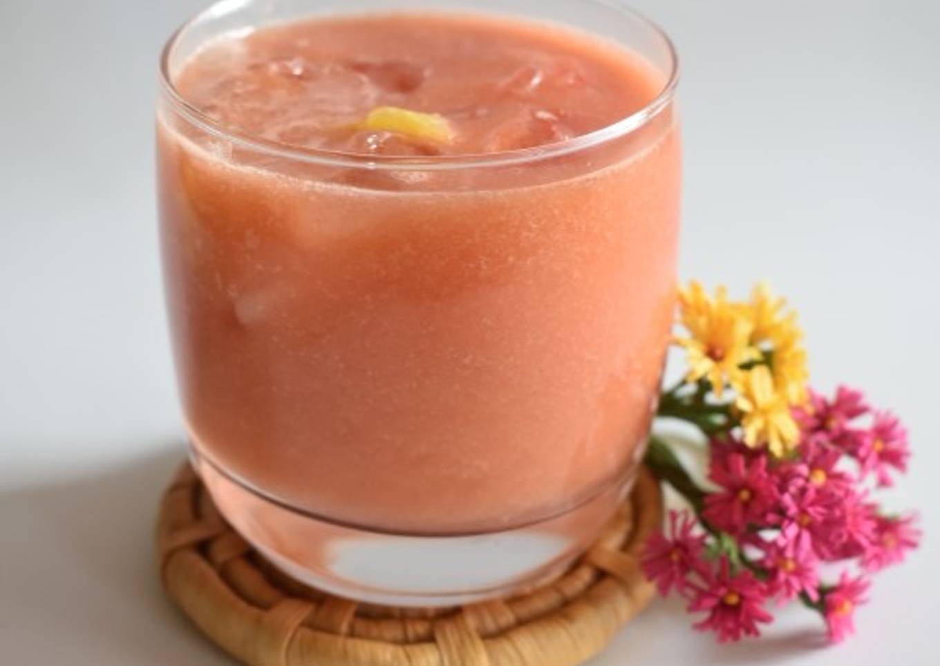Smoothie de sandía y piña