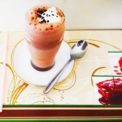 A picture of Frozen Hot Chocolate Milkshake.