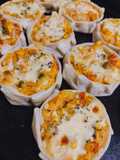 Canastitas de zapallo (anco)🧀🍅🌽🧅