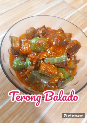 Foto resep MINIM MINYAK ‼️ TERONG 🍆 BALADO