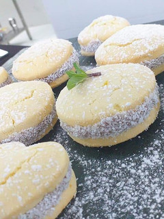 Una foto de Alfajores de maizena