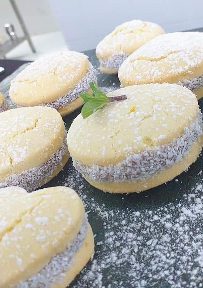 Una foto de Alfajores de maizena