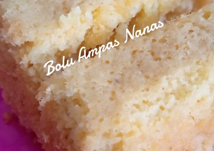 Resep Bolu Ampas Nanas yang simpel