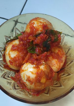 Foto resep Telur Balado ala² Padang