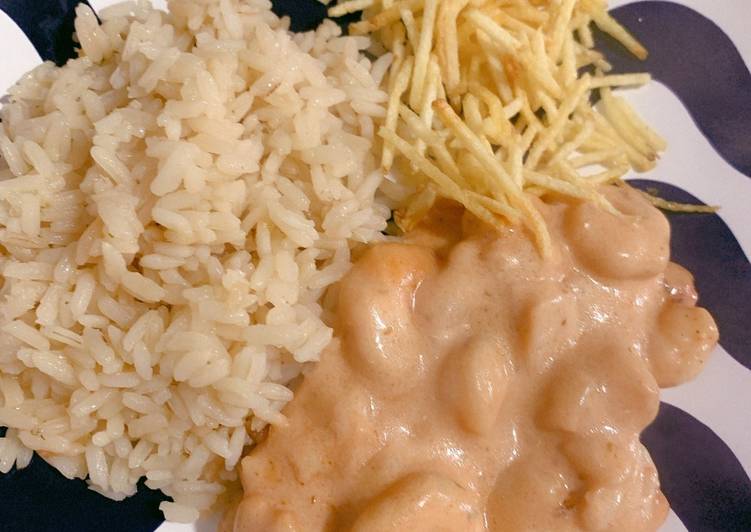 Strogonoff de Camarão - Tudogosreceitas