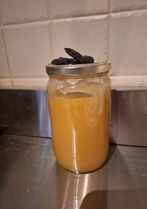 Une photo de Compote pomme tonka