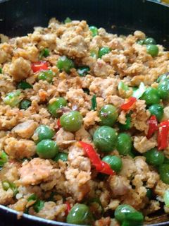 Foto resep Oseng oncom leunca pedas