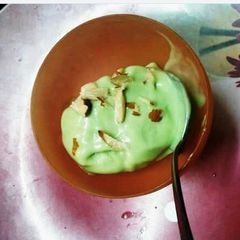 Lauki kulfi A picture of Lauki kulfi.