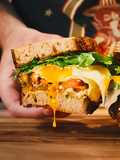 Rustic & Smoky Breakfast Sandwich