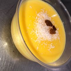 A picture of Custard pudding.