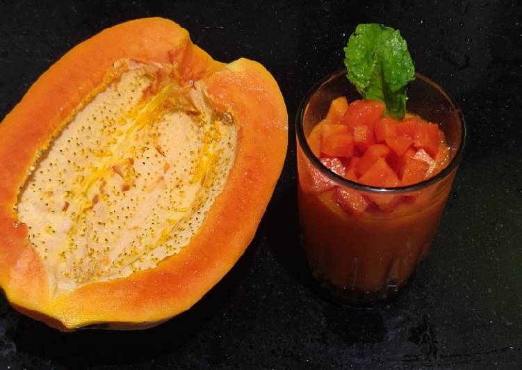 How to Make Recipe of Chill Papaya Juice
