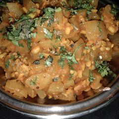 A picture of Bottel gourd sabji.
