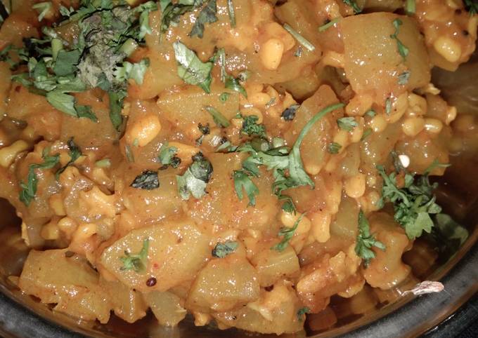 Recipe of Speedy Bottel gourd sabji