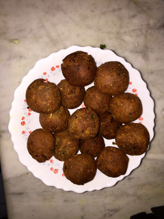 A picture of Dry Mutton Kofta || Mutton balls ||Meatballs.