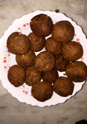 A picture of Dry Mutton Kofta || Mutton balls ||Meatballs.