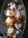 Banana appam with white sauce