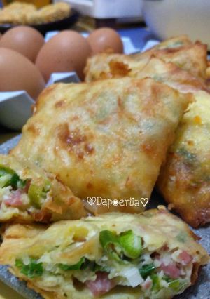 Foto resep #MARTABAK TELUR KULIT LUMPIA