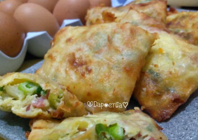 #MARTABAK TELUR KULIT LUMPIA