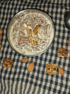 রাগী ভারমিসিলি পায়েসম (ragi vermicelli payesam recipe in Bengali) রেসিপির প্রধান ছবি