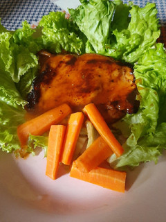 Foto resep Chicken steak with barbeque sauce