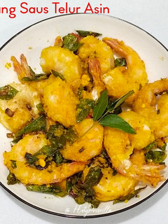 Foto resep Udang saus telur asin