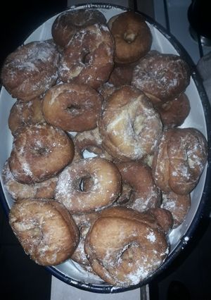 Una foto de Donas fritas