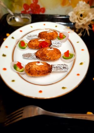 A picture of Crispy Corn Kabab.