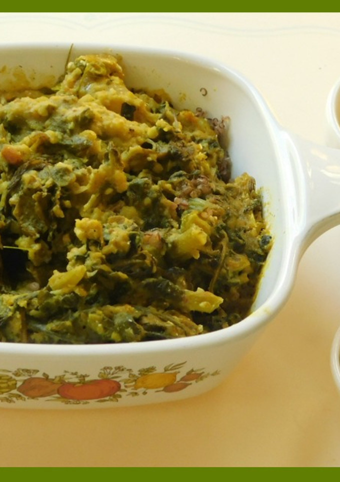 முள்ளங்கி கீரை மணத்தக்காளி கீரை கூட்டு(keerai koottu recipe in tamil) செய்முறை முக்கிய புகைப்படம்