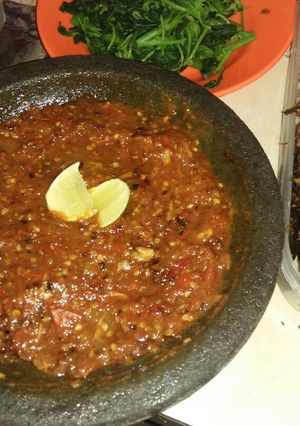 Foto resep Sambel pecel lele#SeninSemangat#BikinRamadan#Berkesan