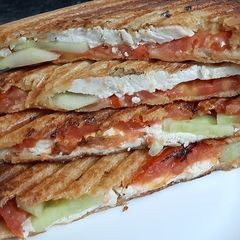 A picture of Paneer grilled sandwich.