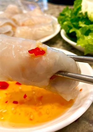 Hình của món Bánh Bột Lọc Từ Bánh Tráng.