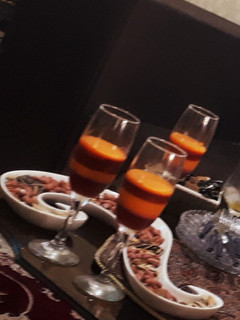 عکسی از دستور ژله بستنی 🧡🍊
